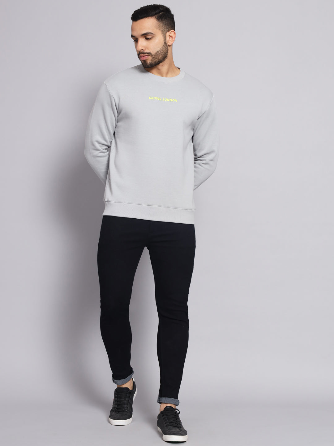 Griffel London Print Regular Fit Sweatshirt