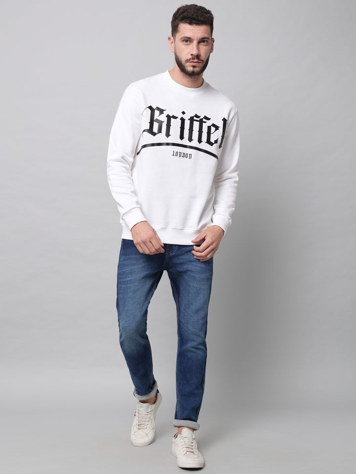 Griffel Print Regular Fit Sweatshirt