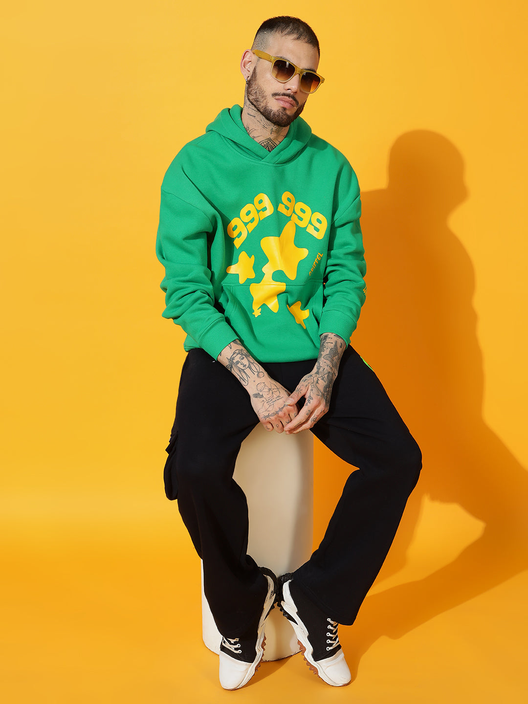 999 star green Oversized Tracksuit