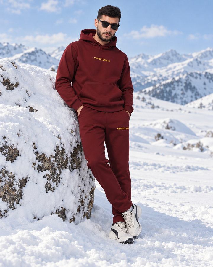 Griffel London Logo Oversized fit cotton fleece Tracksuit 😎