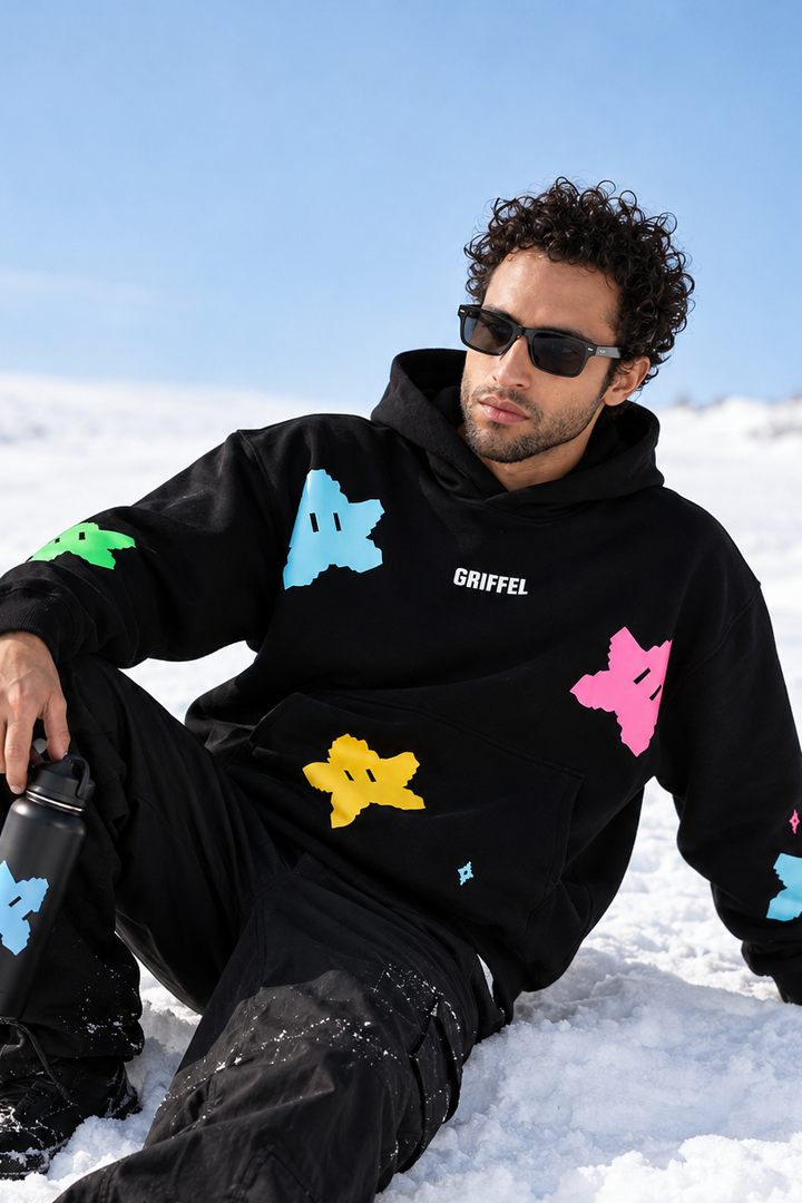 All over Stars Oversized Hoodie ⭐️