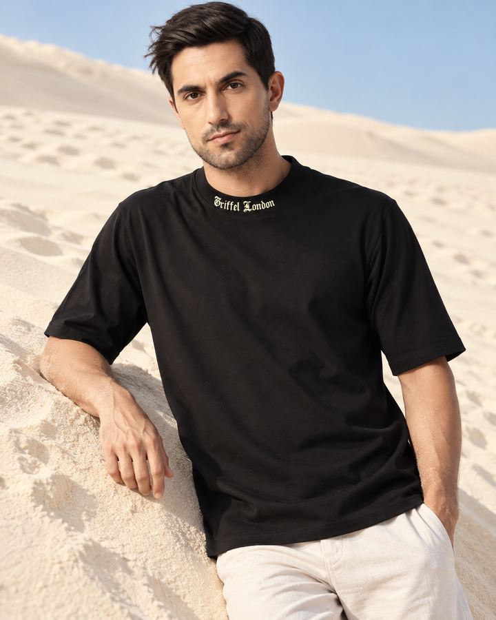 Neck GRIFFEL LONDON OVERSIZED Cotton T-SHIRT 😎