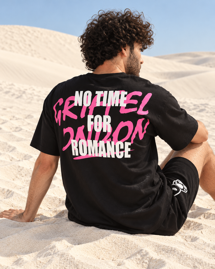 NO TIME FOR ROMANCE OVERSIZED T-SHIRT❌