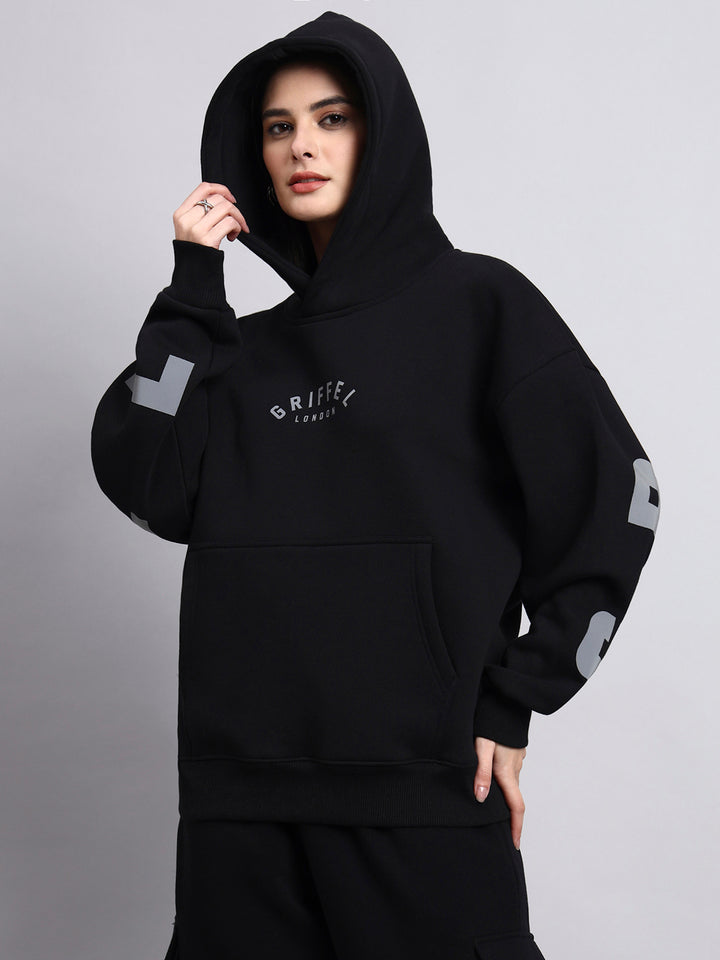 Back Griffel  Oversized Cotton Fleece Hoodie 👑