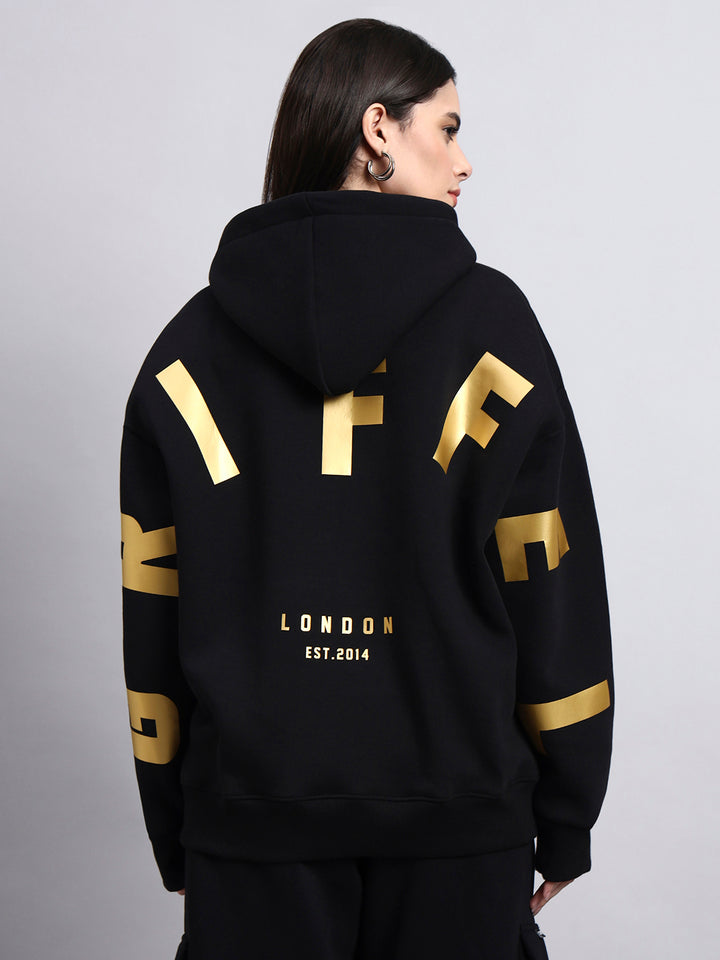 Back Griffel  Oversized Cotton Fleece Hoodie 👑