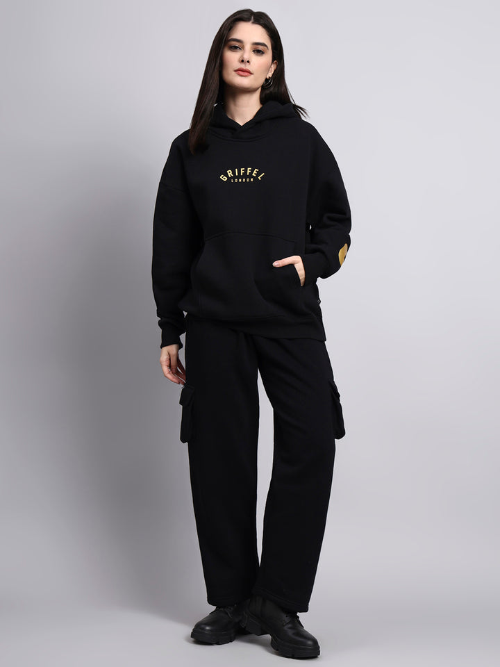 Back Griffel  Oversized Cotton Fleece Hoodie 👑