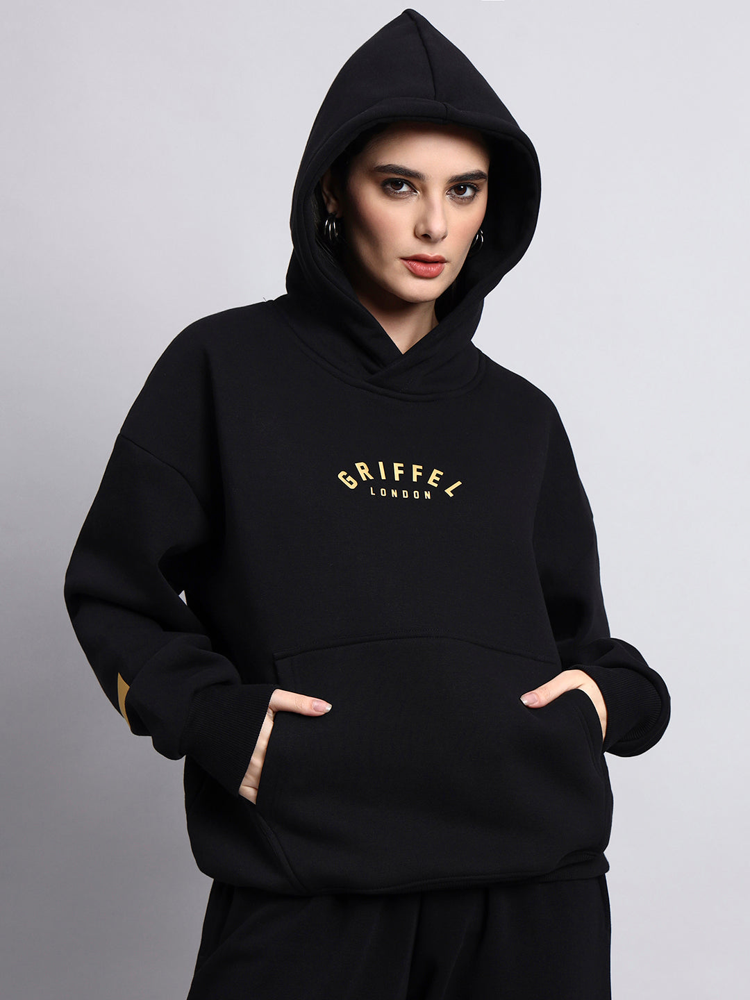 Back Griffel  Oversized Cotton Fleece Hoodie 👑