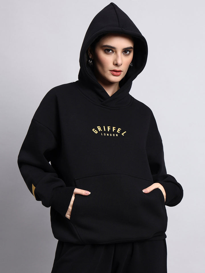 Back Griffel  Oversized Cotton Fleece Hoodie 👑