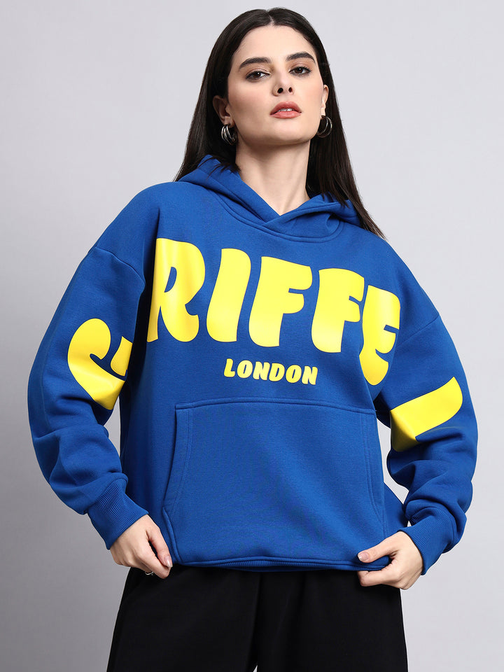 Front Griffel  Oversized Cotton Fleece Hoodie 💛