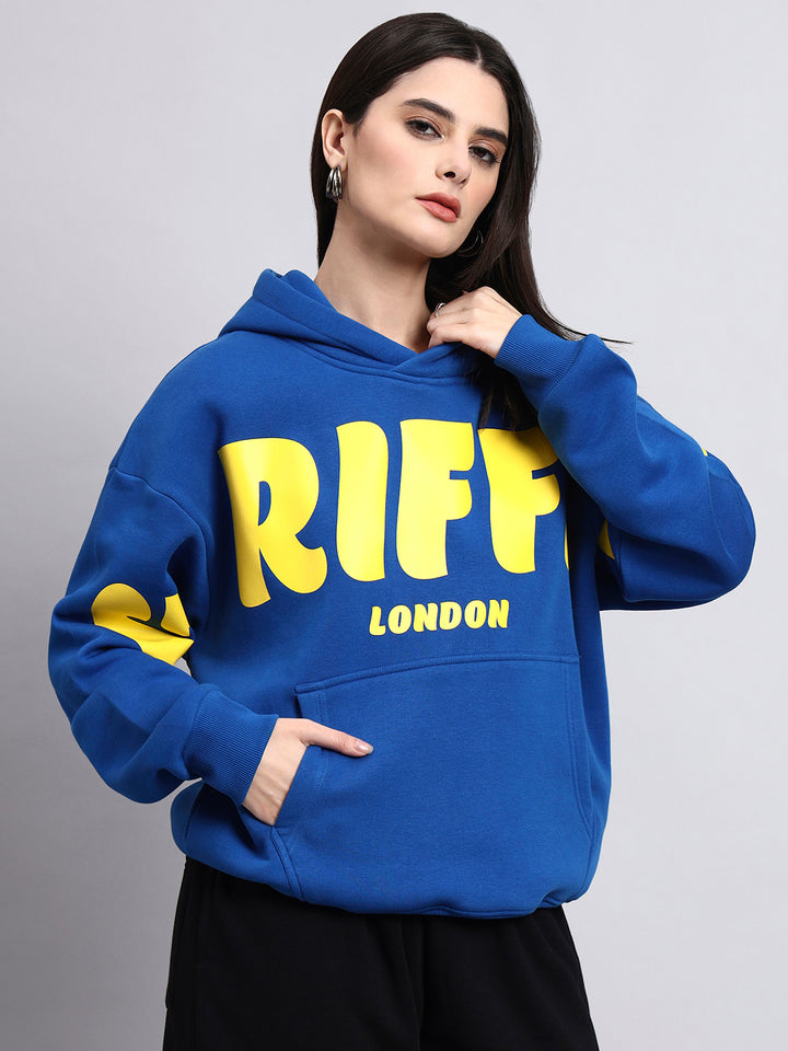 Front Griffel  Oversized Cotton Fleece Hoodie 💛