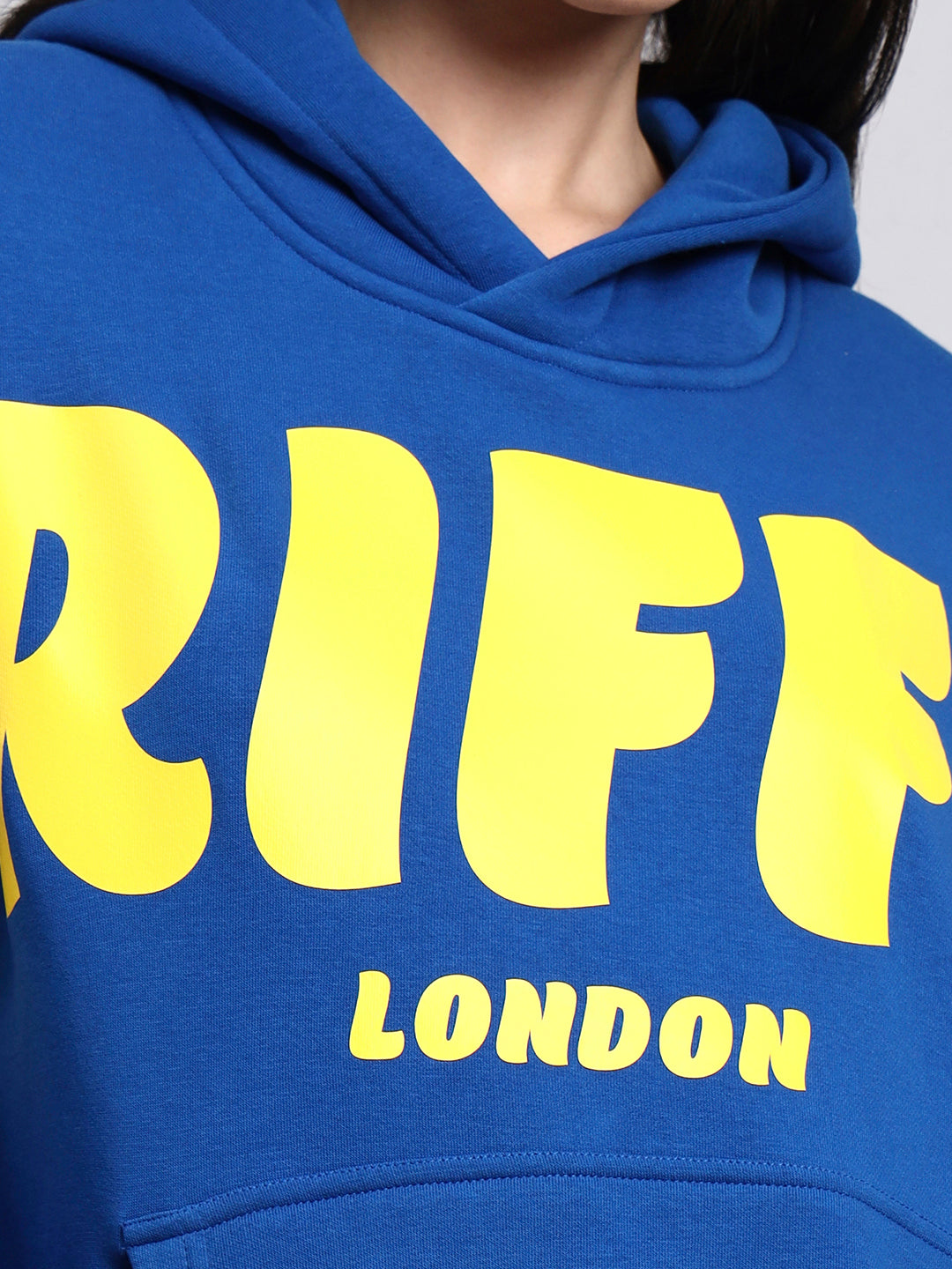 Front Griffel  Oversized Cotton Fleece Hoodie 💛