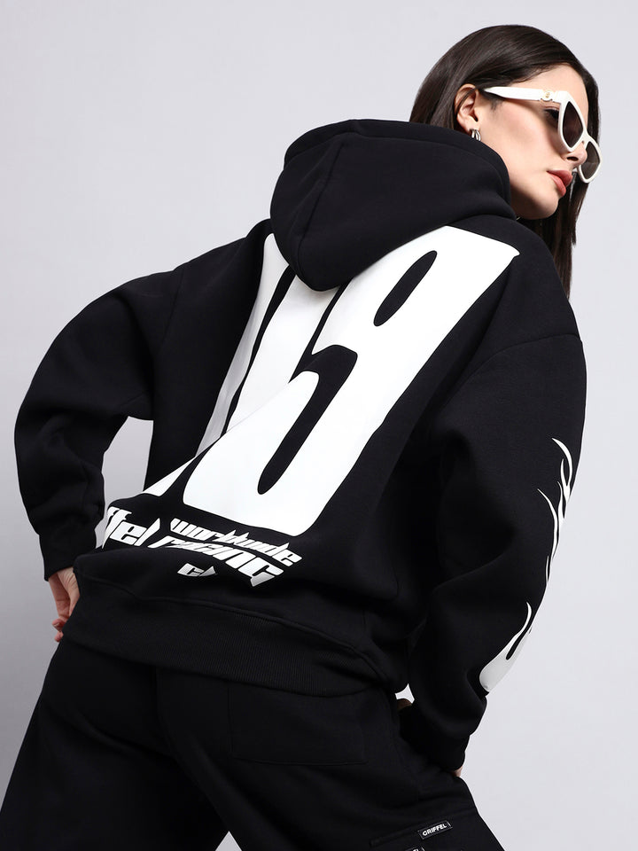 Racing Club Oversized Cotton Fleece Hoodie 🏁