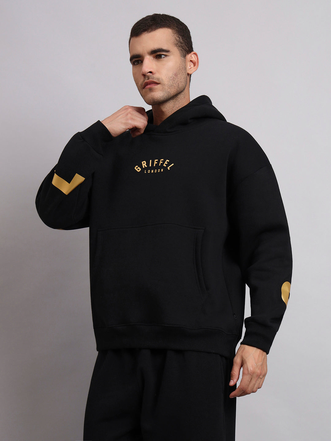 GOLDEN BACK GRIFFEL cotton fleece tracksuit