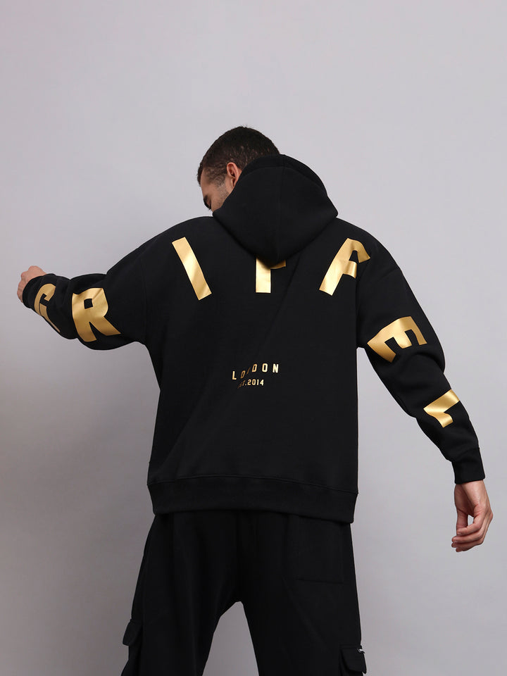 Back Griffel Cotton Fleece oversized Hoodie 🧢