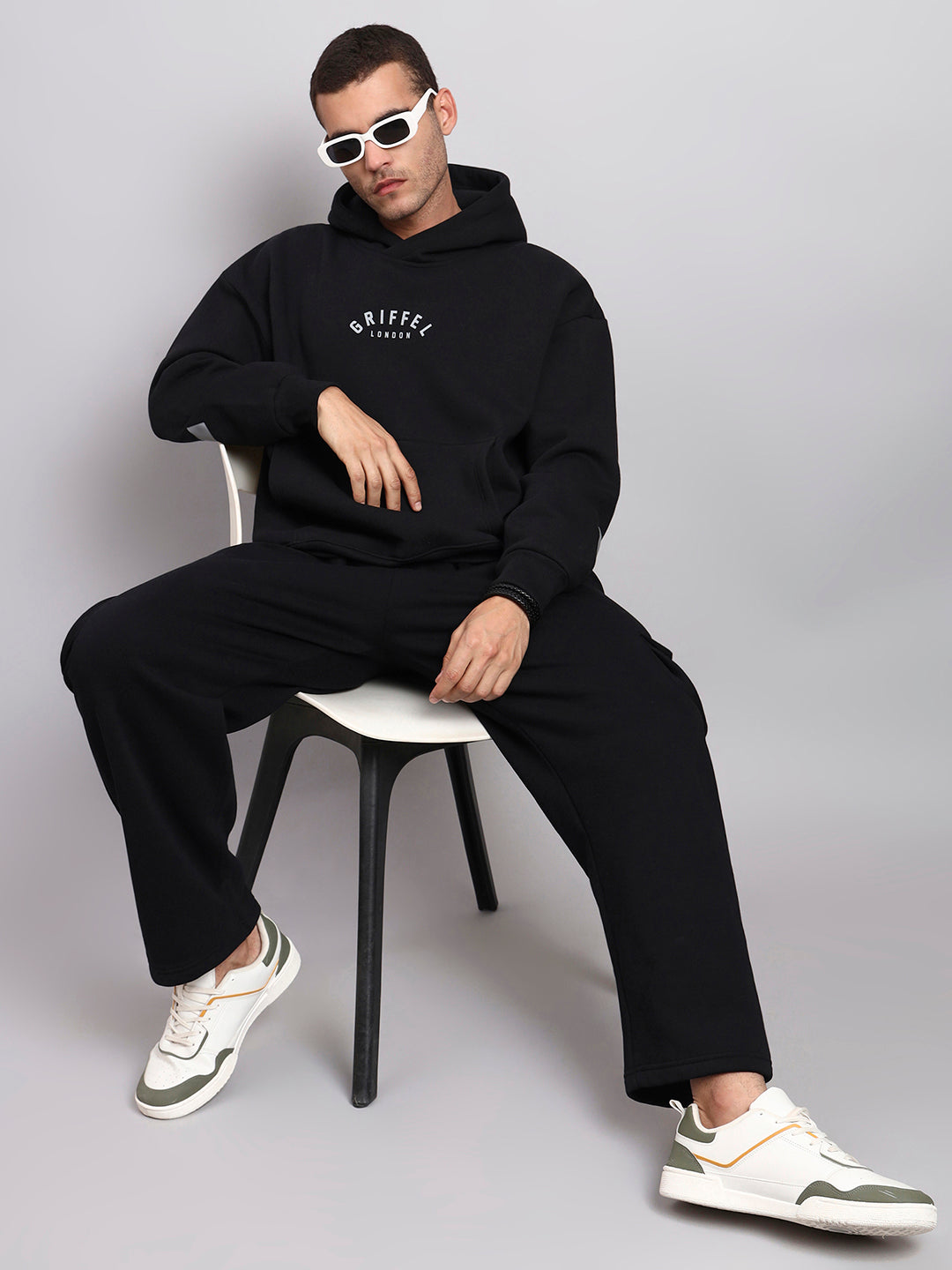 Back Griffel Cotton Fleece oversized Hoodie 🧢