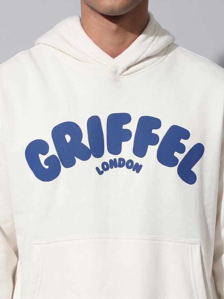 2026 Logo Oversized cotton Fleece Hoodie