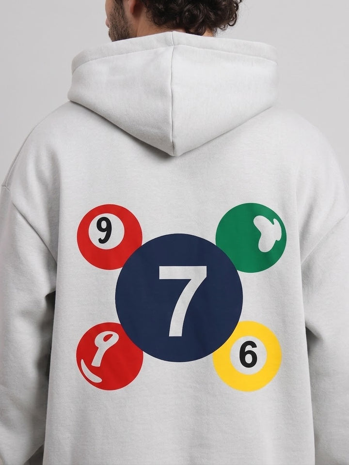 Call Your Shot Oversized cotton Fleece Hoodie