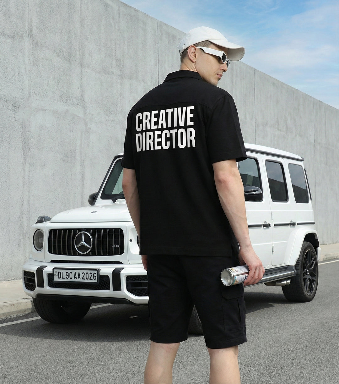 Creative Director t Cotton Bowling Shirt 🎬