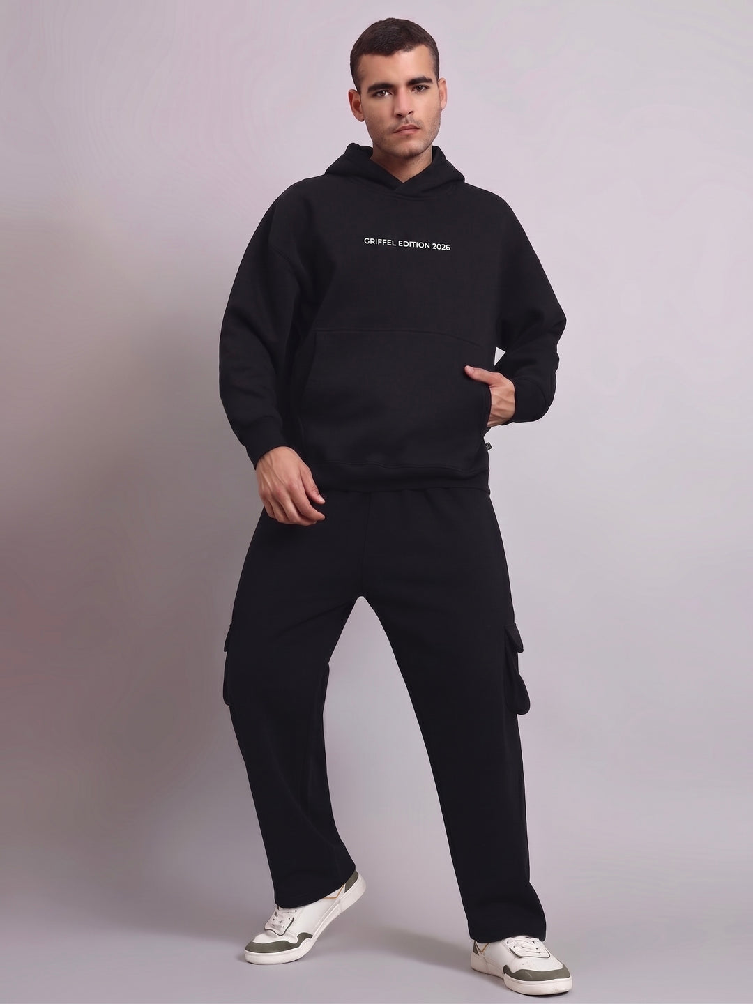 Monaco Oversized cotton Fleece Hoodie