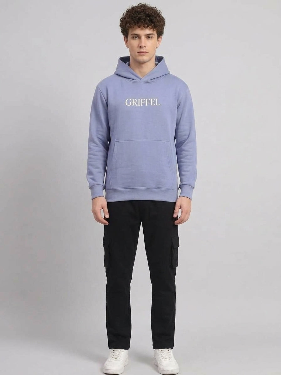 CROISSANTE Oversized Cotton Fleece Tracksuit For Men
