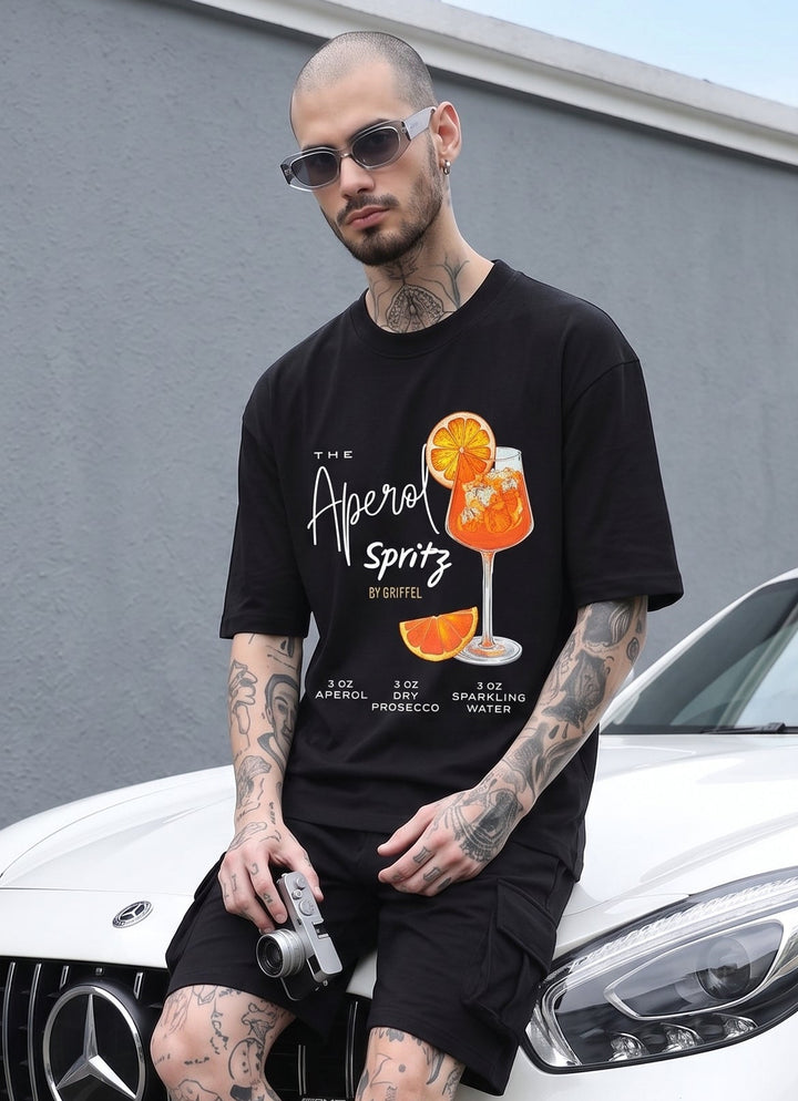 APEROL 2026 Oversized Cotton T-shirt 🍹
