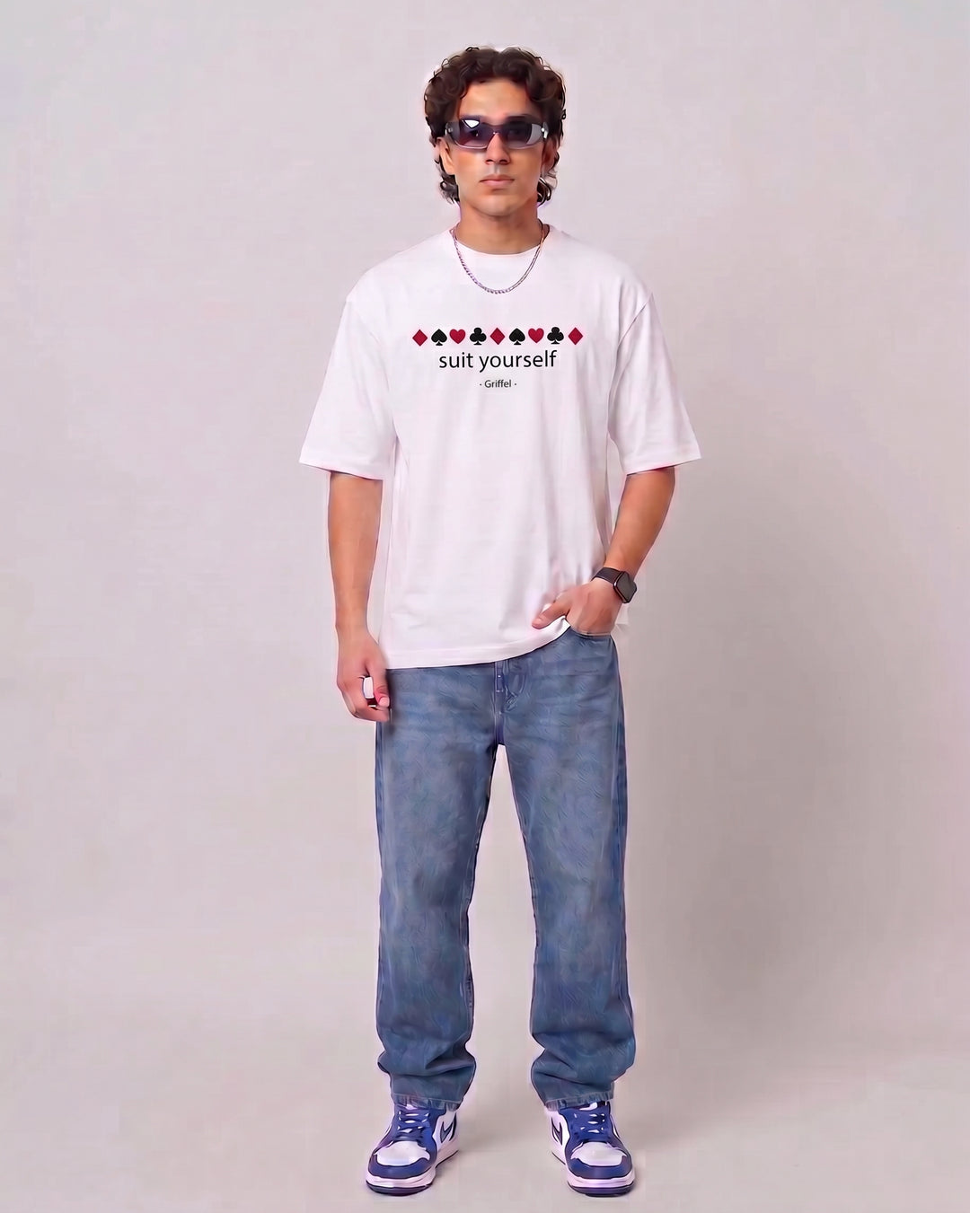 SUIT YOURSELF Oversized Cotton T-shirt