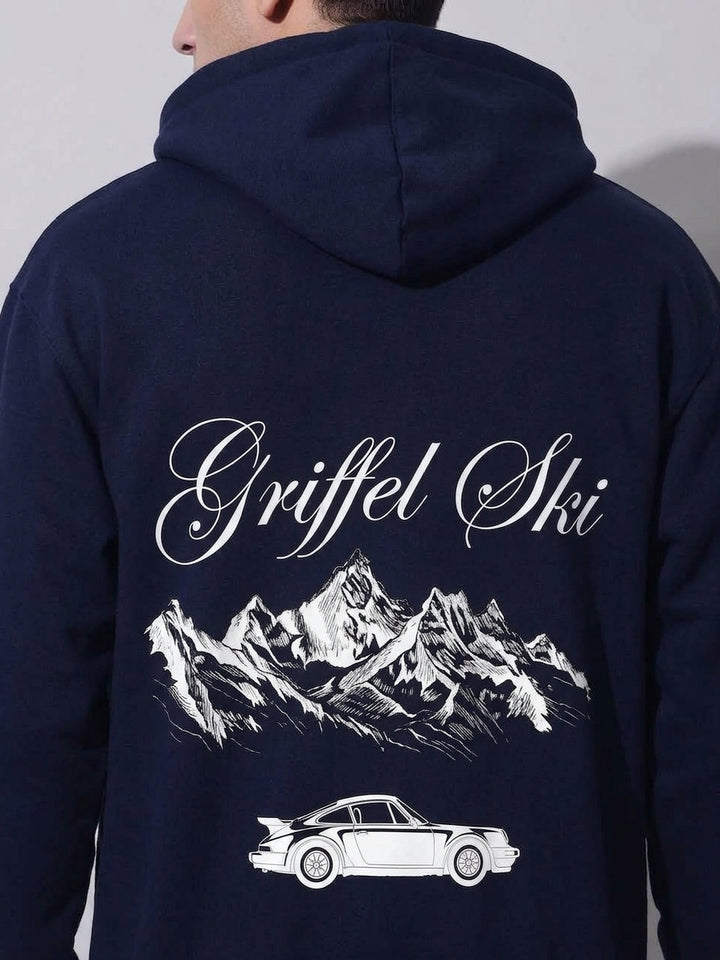 GRIFFEL SKI Oversized Cotton Fleece Tracksuit For Men