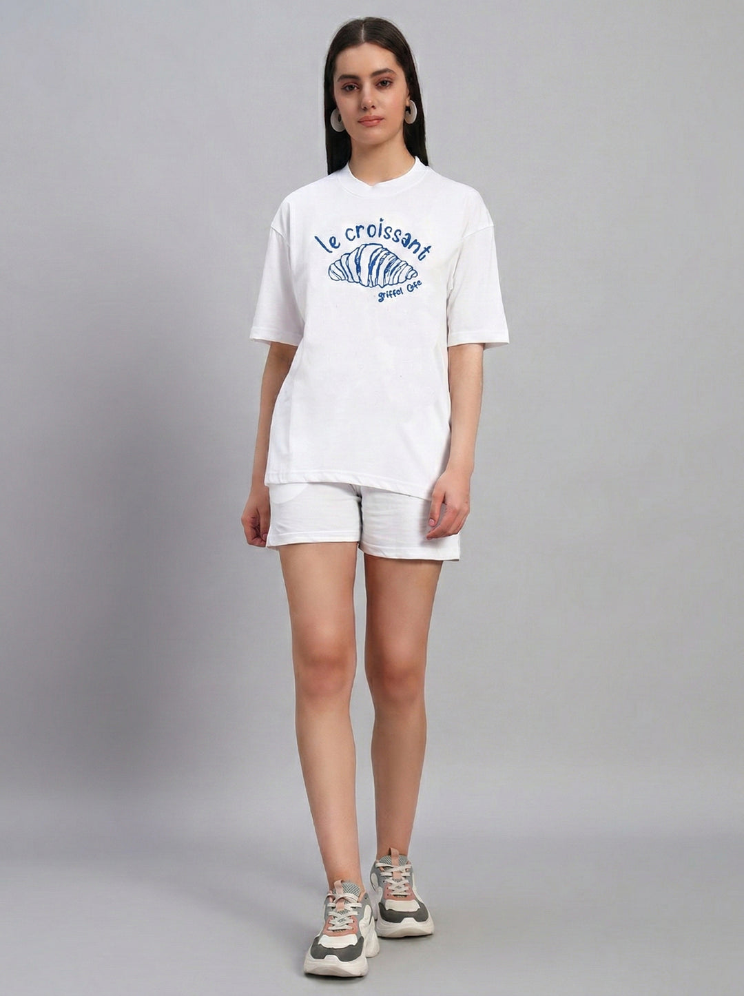 Crossiant Oversized Cotton Co-ord