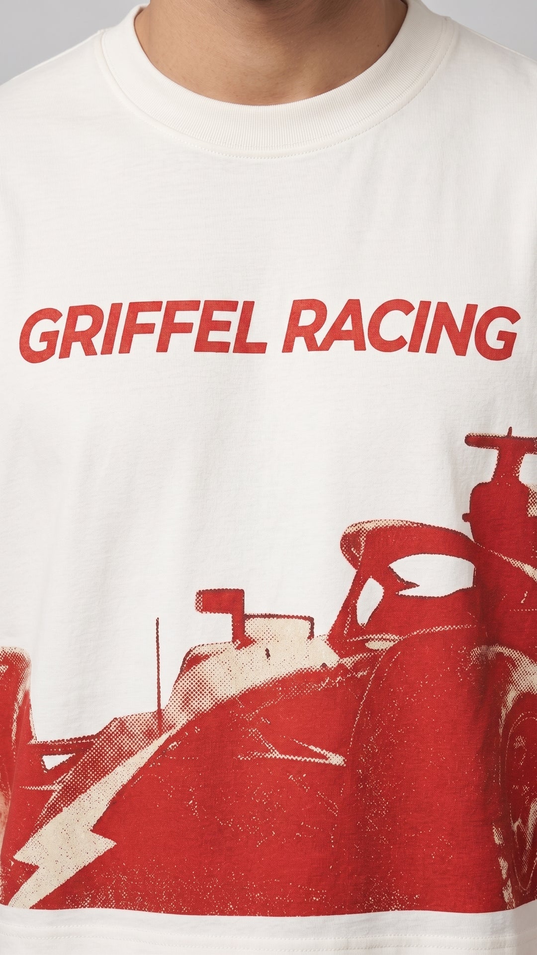 GRIFFEL RACING Cotton Oversized T-shirt 🏎️