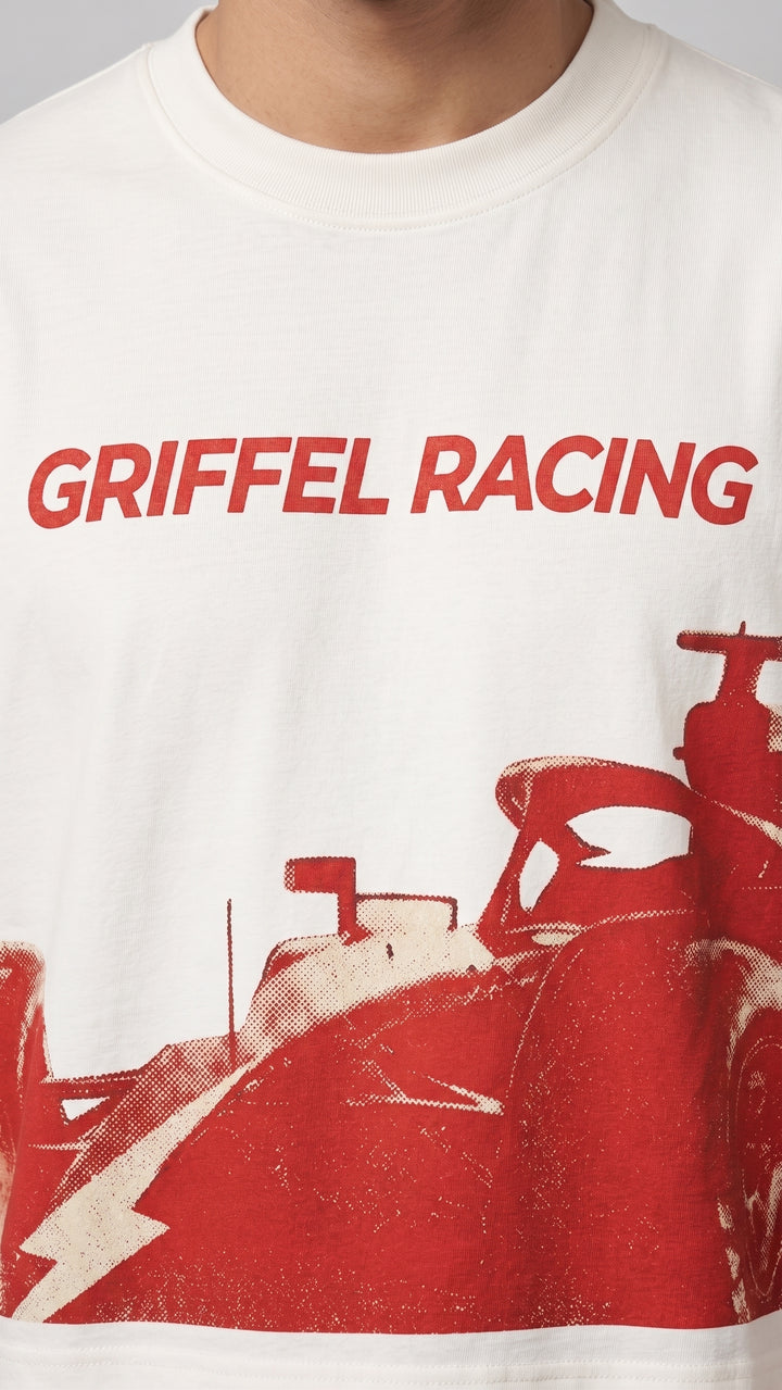 GRIFFEL RACING Cotton Oversized T-shirt 🏎️