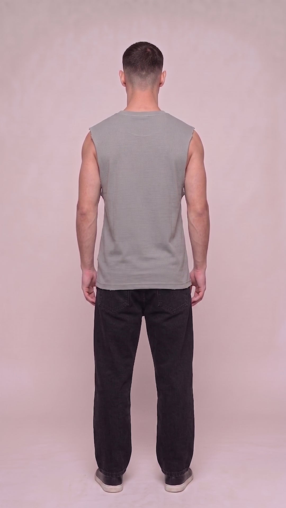 MAIN CHARACTER Cotton GREY Easy Fit Tank 😎