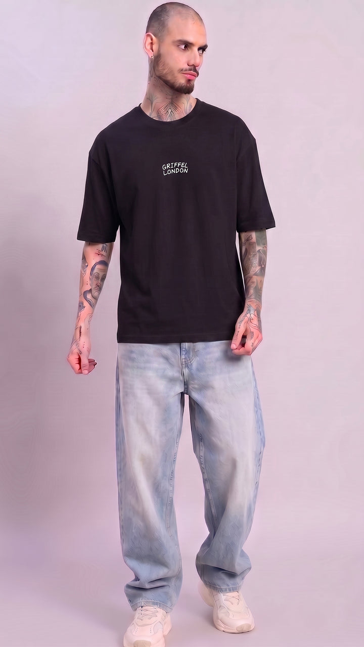 TAKE THE RISK Oversized Cotton T-shirt