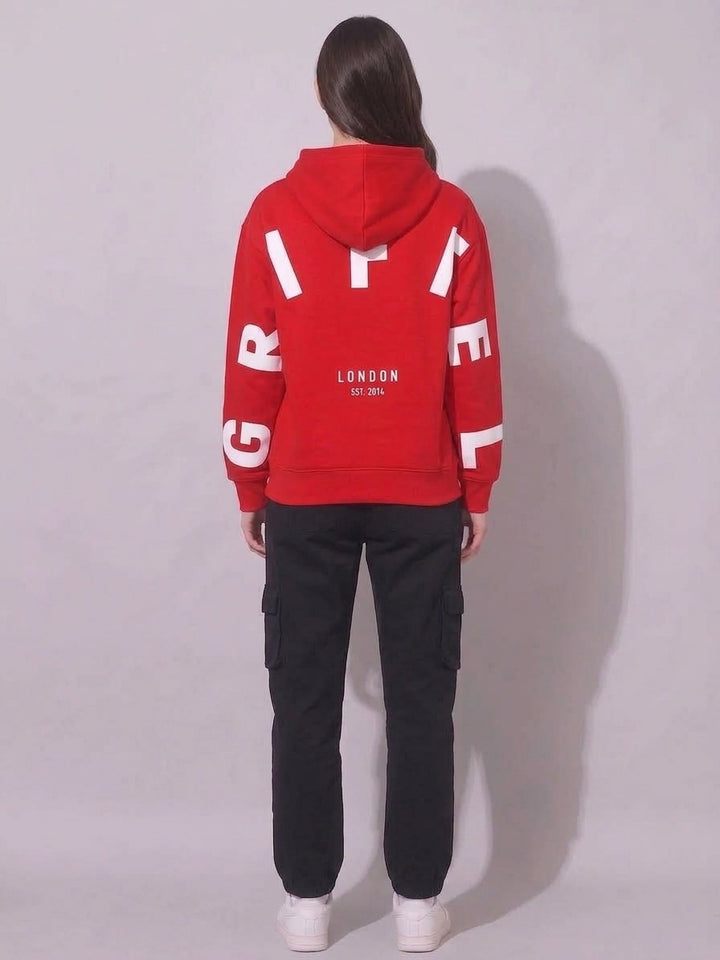 BACK GRIFFEL LONDON Oversized Cotton Fleece Tracksuit For Women