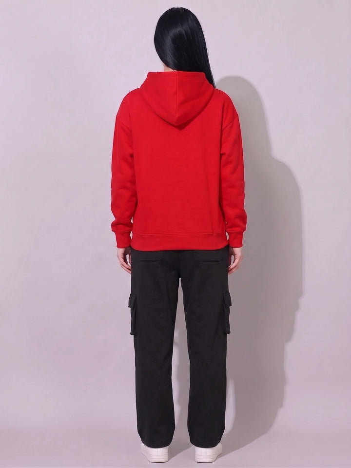RED FLAG Oversized Cotton Fleece Tracksuit 🚩