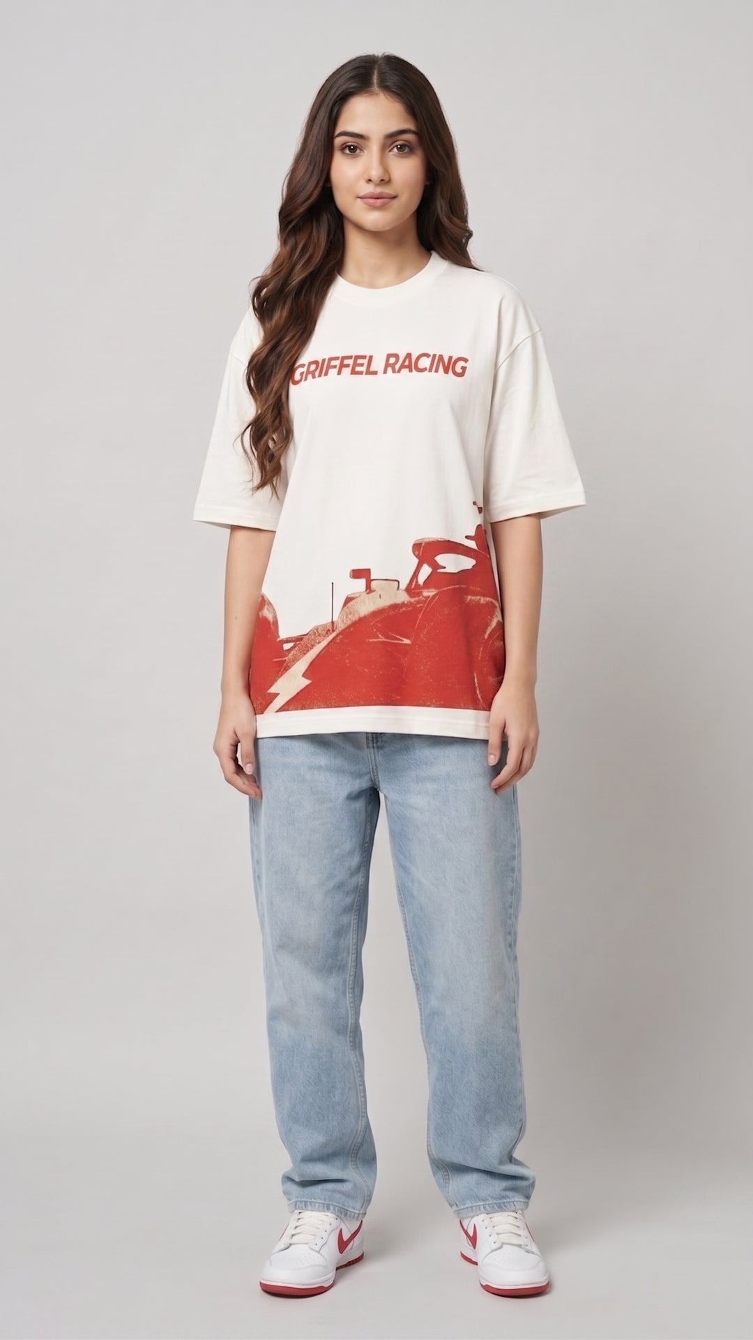 GRIFFEL RACING OVERSIZED Cotton T-SHIRT 🏎️