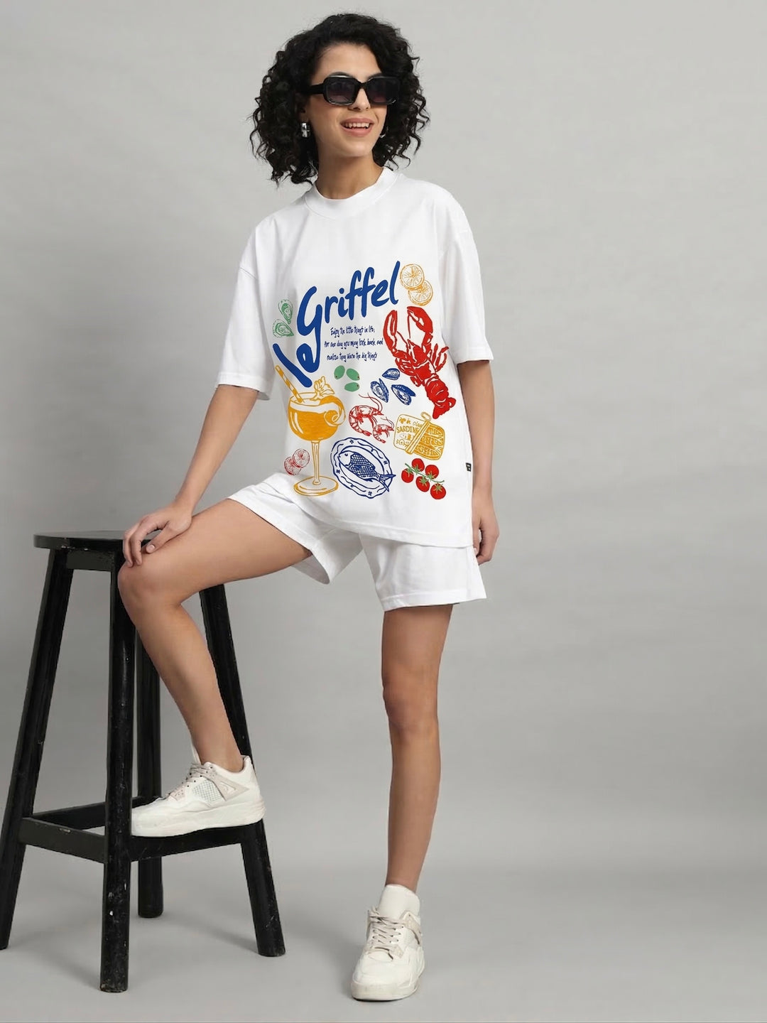 MEDITERRANEAN SEA  Oversized Cotton Co-ord set 🍤
