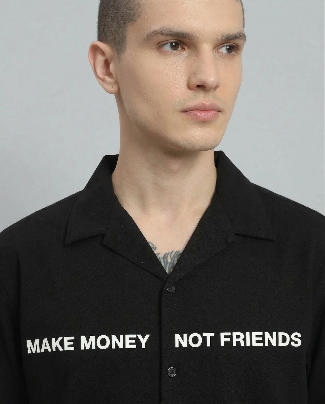 Make Money Cotton Bowling Shirt 💵