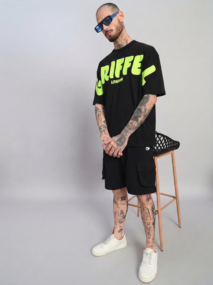 Front Griffel Oversized Cotton T-shirt 💚