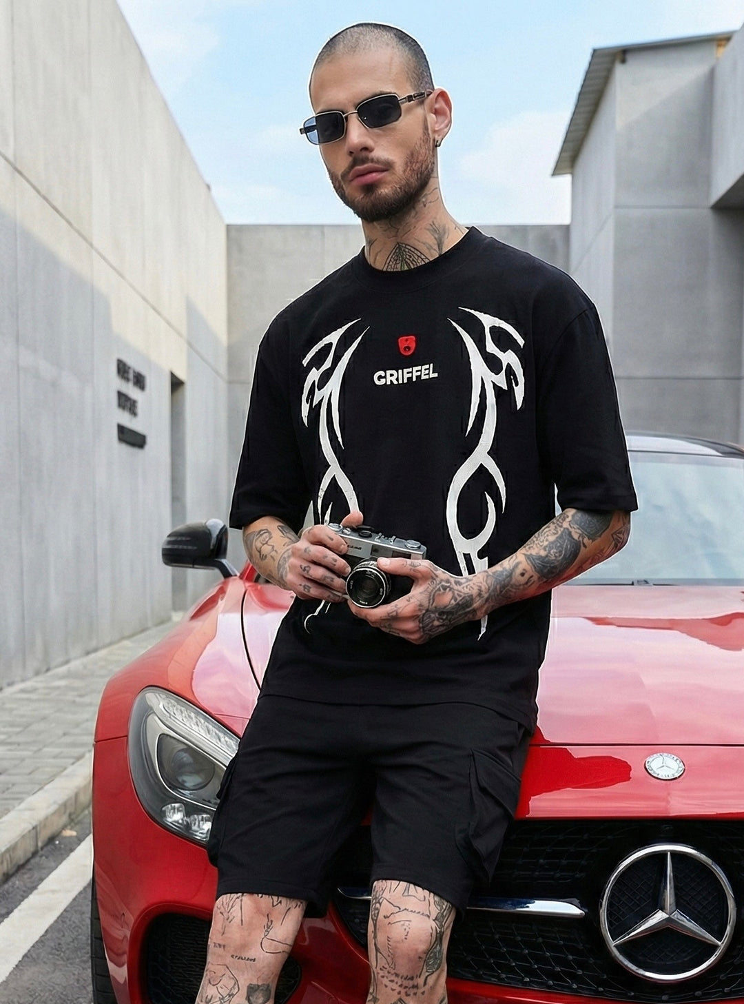 ECHO OVERSIZED Cotton T-SHIRT 🀄️