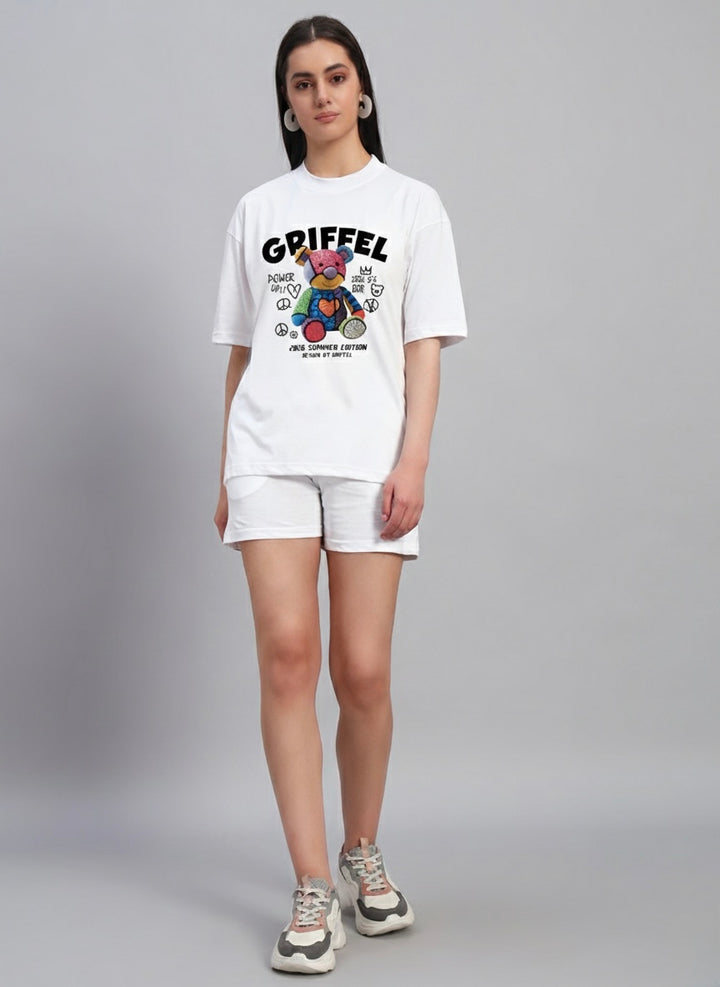 Summer Teddy OVERSIZED Cotton T-SHIRT 🧸