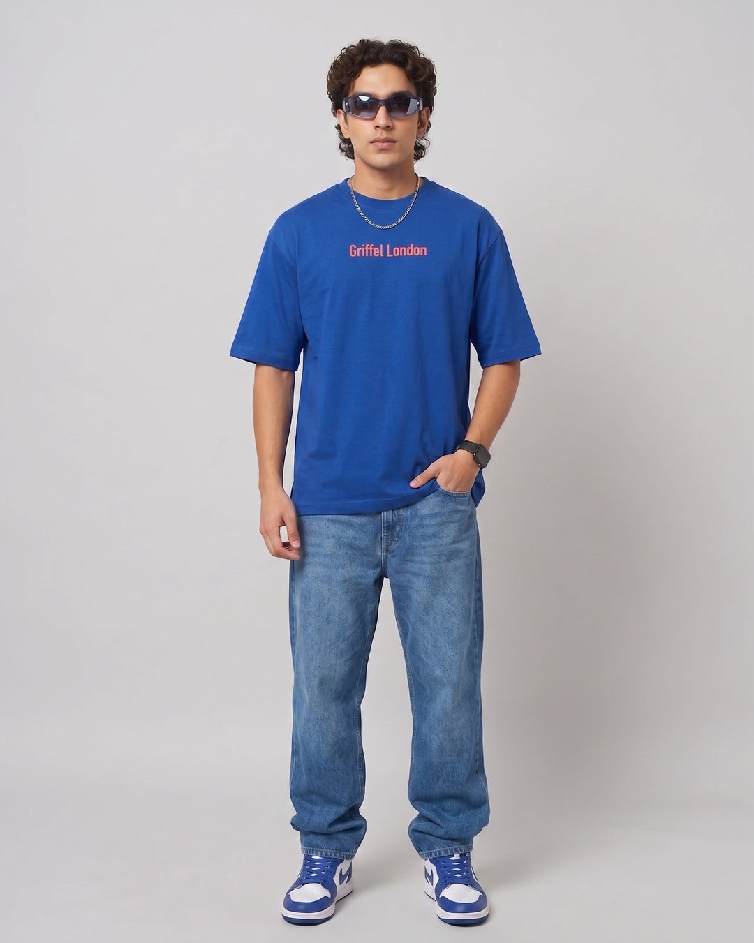 FEELING LUCKY Oversized Cotton T-shirt