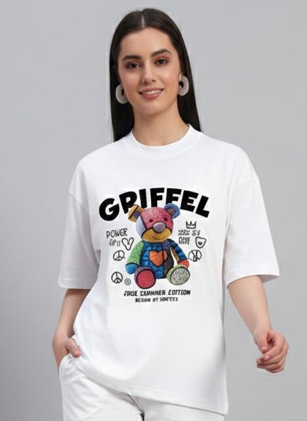 Summer Teddy OVERSIZED Cotton T-SHIRT 🧸