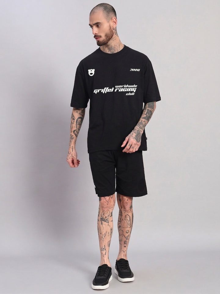 Racing Club Oversized Cotton T-shirt  🏁
