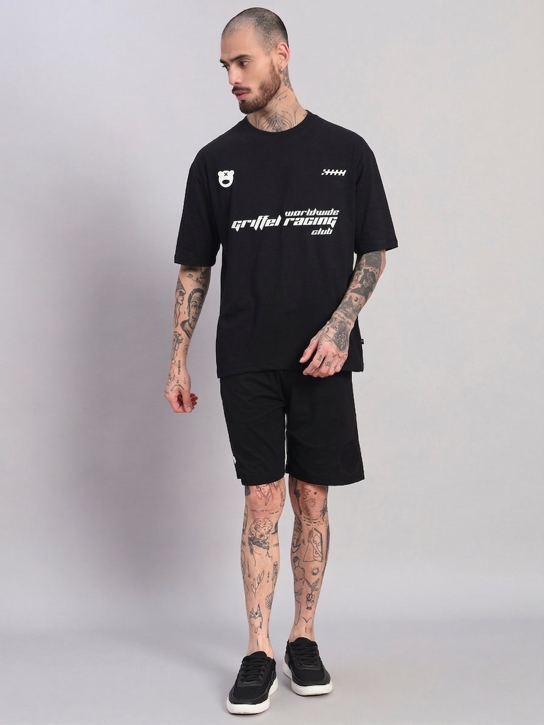 Racing Club Oversized Cotton Co-ord set 🏁