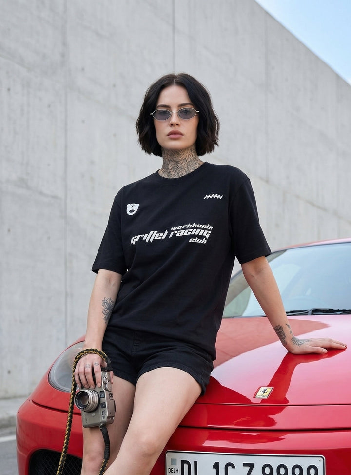 Racing Club OVERSIZED Cotton T-SHIRT 🏁