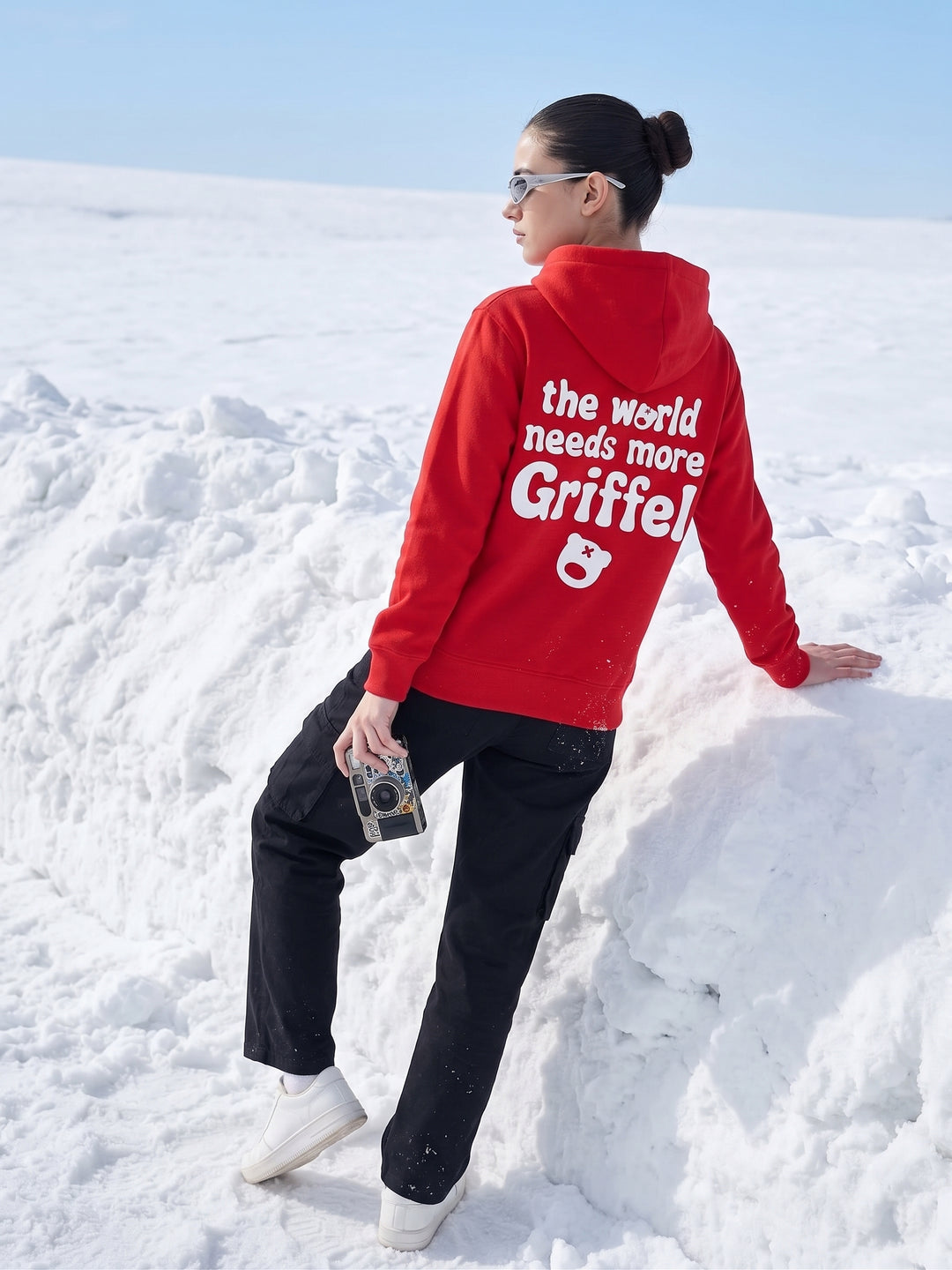 THE WORLD NEEDS MORE GRIFFEL  Oversized Cotton Fleece Tracksuit For Women ♥️