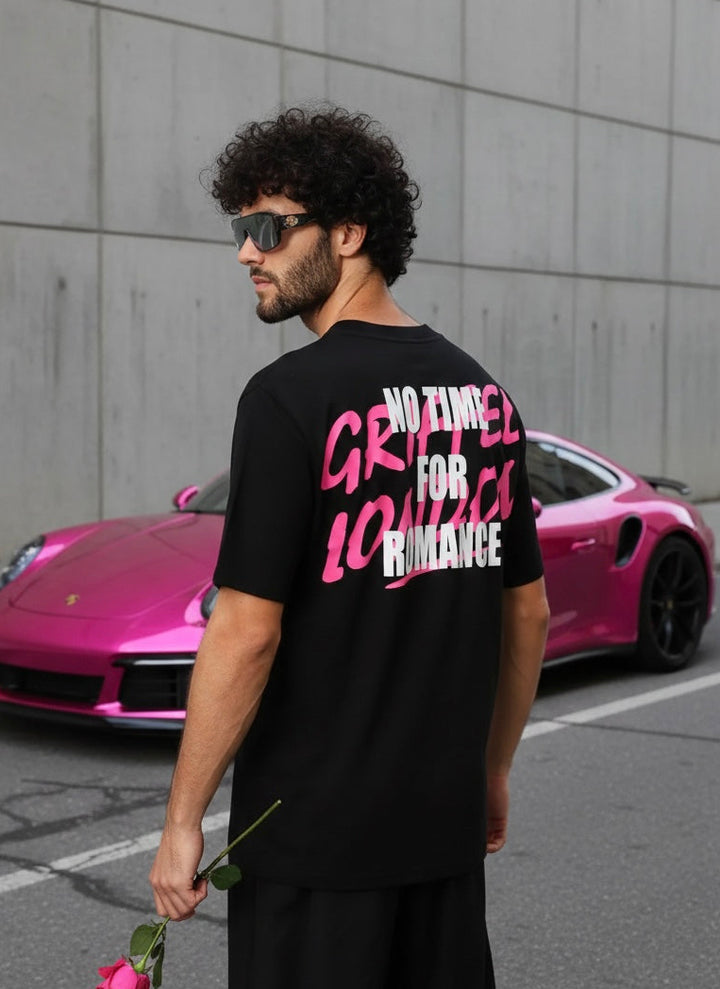 NO TIME FOR ROMANCE OVERSIZED T-SHIRT❌