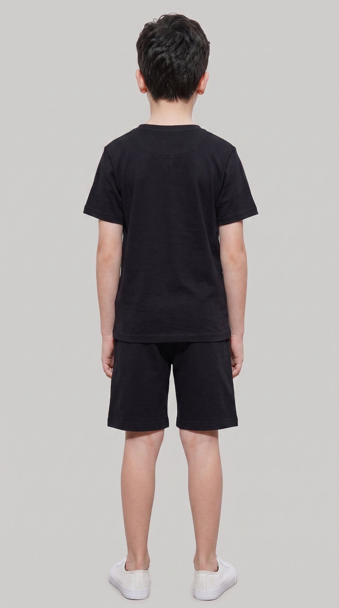 2026 LOGO BOYS OVERSIZED T-SHIRT AND SHORTS SET 🔵