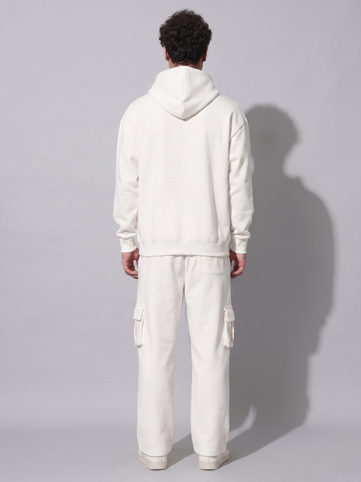 2026 Logo Oversized cotton Fleece Hoodie