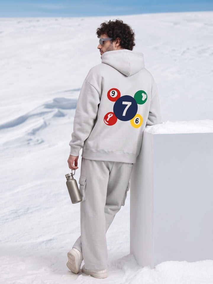 Call Your Shot Oversized cotton Fleece Hoodie
